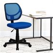 Pemberly Row Mid-Back Blue Mesh Task and Computer Office Chair