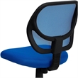 Pemberly Row Mid-Back Blue Mesh Task and Computer Office Chair