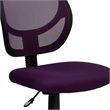 Pemberly Row Mid-Back Purple Mesh Task and Computer Office Chair