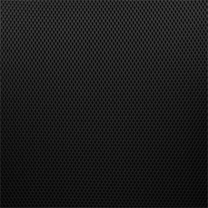 Pemberly Row Contemporary Mid-Back Mesh Office Chair in Black