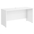 Pemberly Row 60W x 24D Credenza Desk in White - Engineered Wood