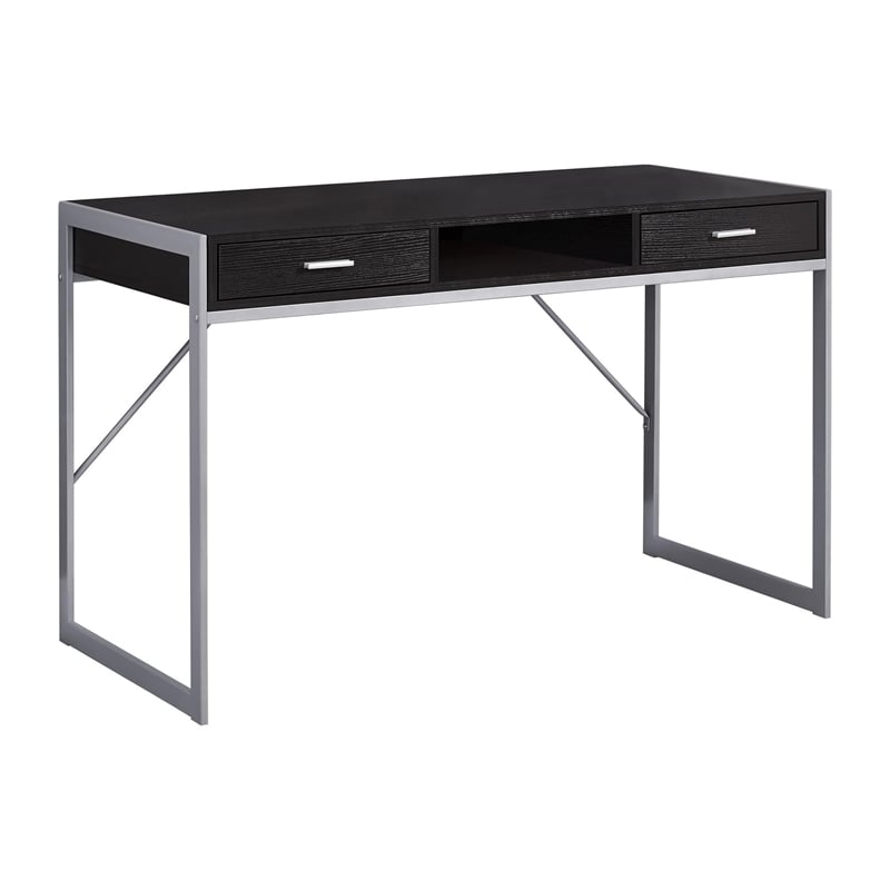 Pemberly Row Computer Desk Home Office Laptop Storage Drawers 48