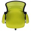 Pemberly Row High-Back Ergonomic Mesh Office Swivel Chair in Green