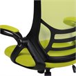 Pemberly Row High-Back Ergonomic Mesh Office Swivel Chair in Green