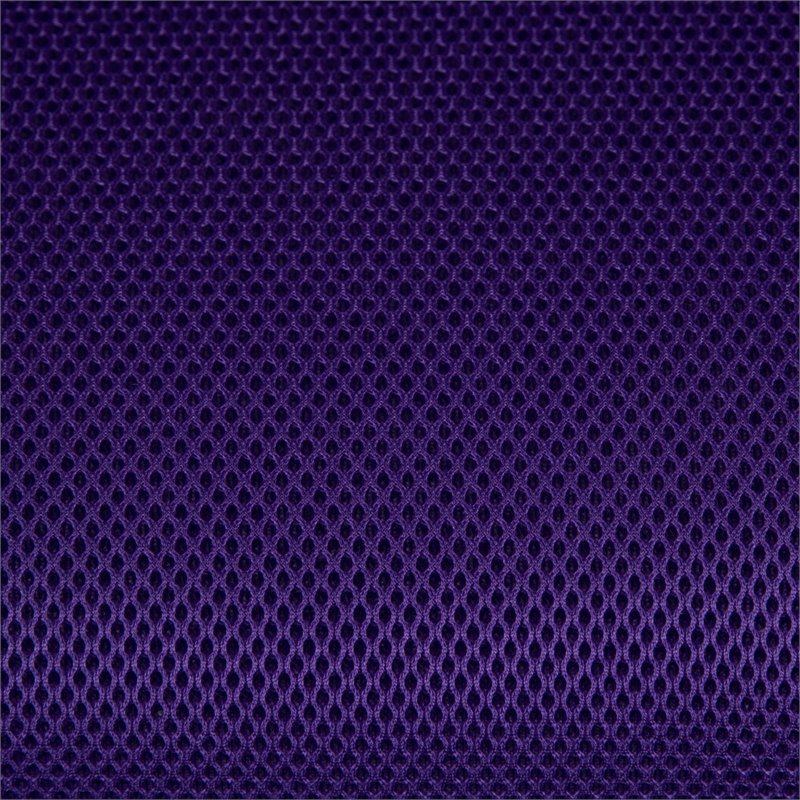Pemberly Row High-Back Ergonomic Mesh Office Swivel Chair in Purple