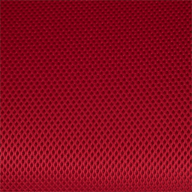 Pemberly Row High-Back Ergonomic Mesh Office Swivel Chair in Red