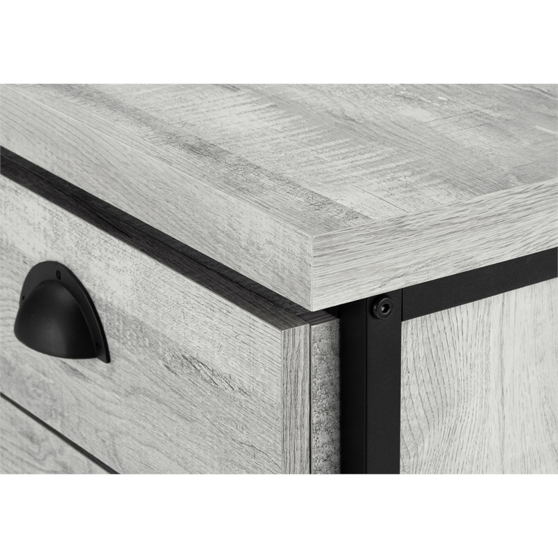 Pemberly Row Computer Desk Home Office Laptop Storage Drawers 55