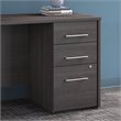Pemberly Row 16W 3 Drawer File Cabinet in Storm Gray - Engineered Wood
