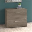 Pemberly Row 2 Drawer Lateral File Cabinet in Modern Hickory - Engineered Wood