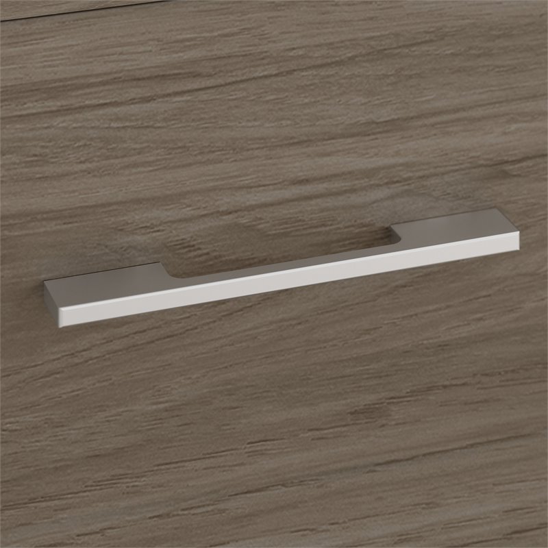 Pemberly Row 2 Drawer Lateral File Cabinet in Modern Hickory - Engineered Wood