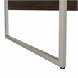 Pemberly Row 60W x 30D Computer Table Desk in Black Walnut - Engineered Wood