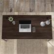 Pemberly Row 60W x 30D Computer Table Desk in Black Walnut - Engineered Wood
