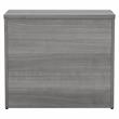 Pemberly Row Engineered Wood Office Storage Cabinet w/ Drawers - Platinum Gray