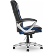 Pemberly Row Modern / Contemporary Executive Office Chair Blue