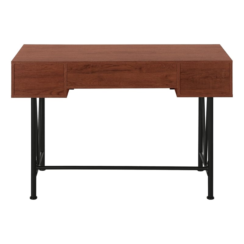 Pemberly Row Computer Desk Home Office Laptop Storage Drawers 48