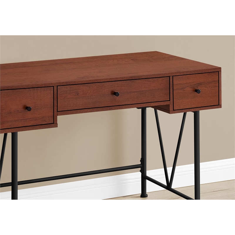 Pemberly Row Computer Desk Home Office Laptop Storage Drawers 48