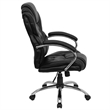 Pemberly Row High Back Transitional Style Office Chair in Black