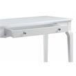 Pemberly Row Wooden Rectangular Writing Desk with Drawer in White