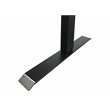Pemberly Row Modern Wood Laminate Office Electronic Sit Stand Desk Concrete Gray