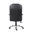 Pemberly Row Contemporary Executive Leather Arm Office Chair