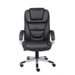 Pemberly Row Contemporary Executive Leather Arm Office Chair