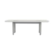 Pemberly Row Modern / Contemporary 8' Conference Table in Sea Salt