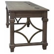 Pemberly Row Wood Writing Desk Writing Table Office Desk Gray