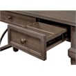 Pemberly Row Wood Writing Desk Writing Table Office Desk Gray