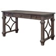 Pemberly Row Wood Writing Desk Writing Table Office Desk Gray
