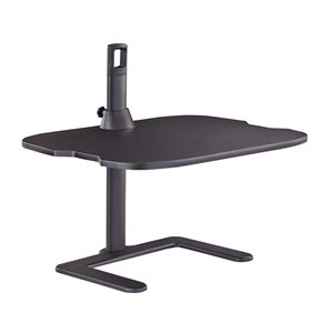 Pemberly Row Contemporary Height Adjustable Laptop Stand 2180 Black