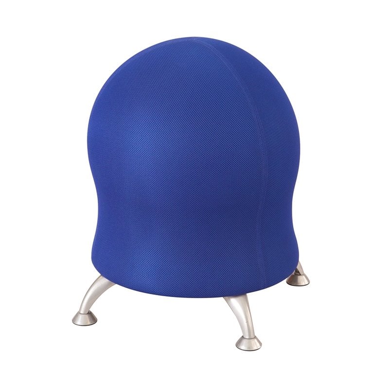 Pemberly Row Modern / Contemporary Ball Chair in Blue Finish