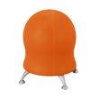 Pemberly Row Modern / Contemporary Ball Chair in Orange Finish