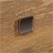 Pemberly Row Engineered Wood L-Shaped Desk in Sindoori Mango/Natural