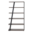 Pemberly Row Contemporary 5 Shelf Bookshelf in Southern Tobacco