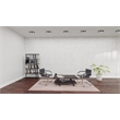 Pemberly Row Contemporary 5 Shelf Bookshelf in Southern Tobacco