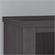 Pemberly Row 5 Shelf Bookcase in Storm Gray - Engineered Wood