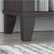 Pemberly Row 5 Shelf Bookcase in Storm Gray - Engineered Wood