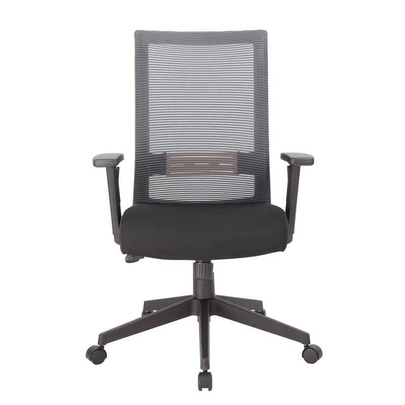 Pemberly Row Contemporary Linear Mesh Adjustable Office Desk Chair