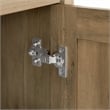Pemberly Row 60W L Shaped Desk with Storage in Reclaimed Pine - Engineered Wood