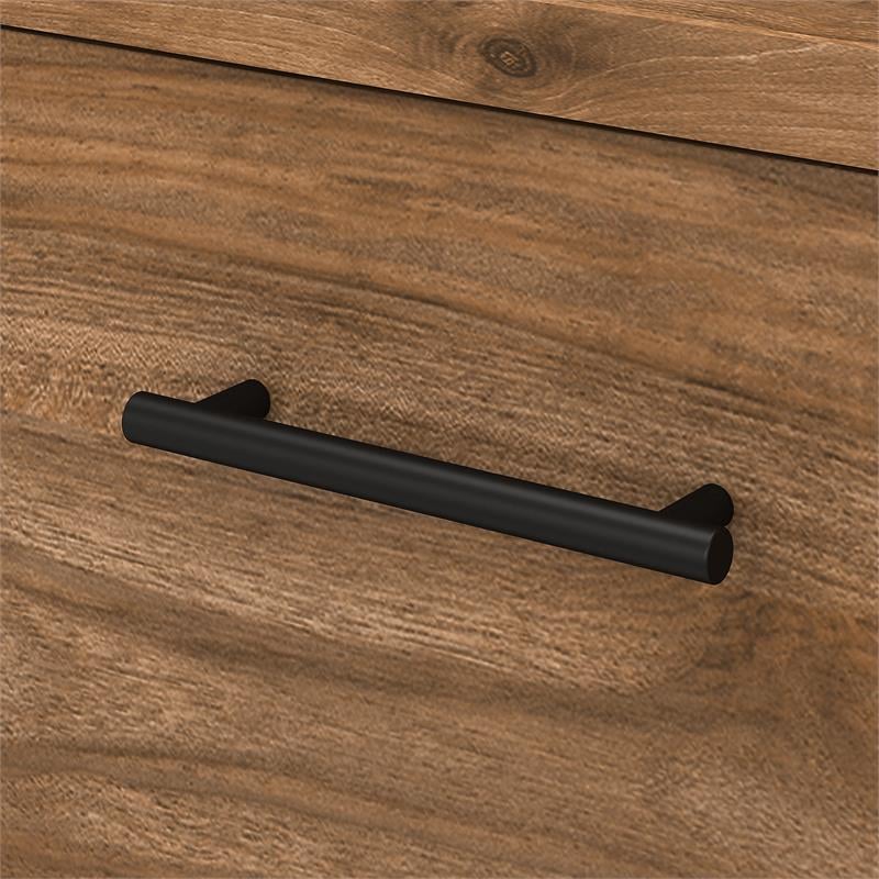 Pemberly Row 2 Drawer Lateral File Cabinet in Fresh Walnut - Engineered Wood