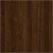 Pemberly Row 60W L Shaped Computer Desk with Hutch in Walnut - Engineered Wood