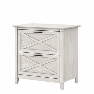 Pemberly Row 2 Drawer Lateral File Cabinet in Linen White Oak - Engineered Wood