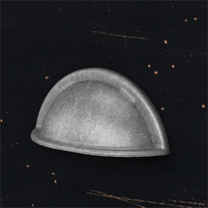 Pemberly Row L Shaped Desk with Hutch and Storage Set in Black - Engineered Wood