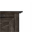 Pemberly Row 2 Drawers Farmhouse Wood Lateral File Cabinet in Gray