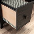 Pemberly Row L-shaped Traditional Engineered Wood Computer Desk in Raven Oak