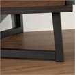 Pemberly Row Contemporary Engineered Wood/Metal Lateral File in Brew Oak