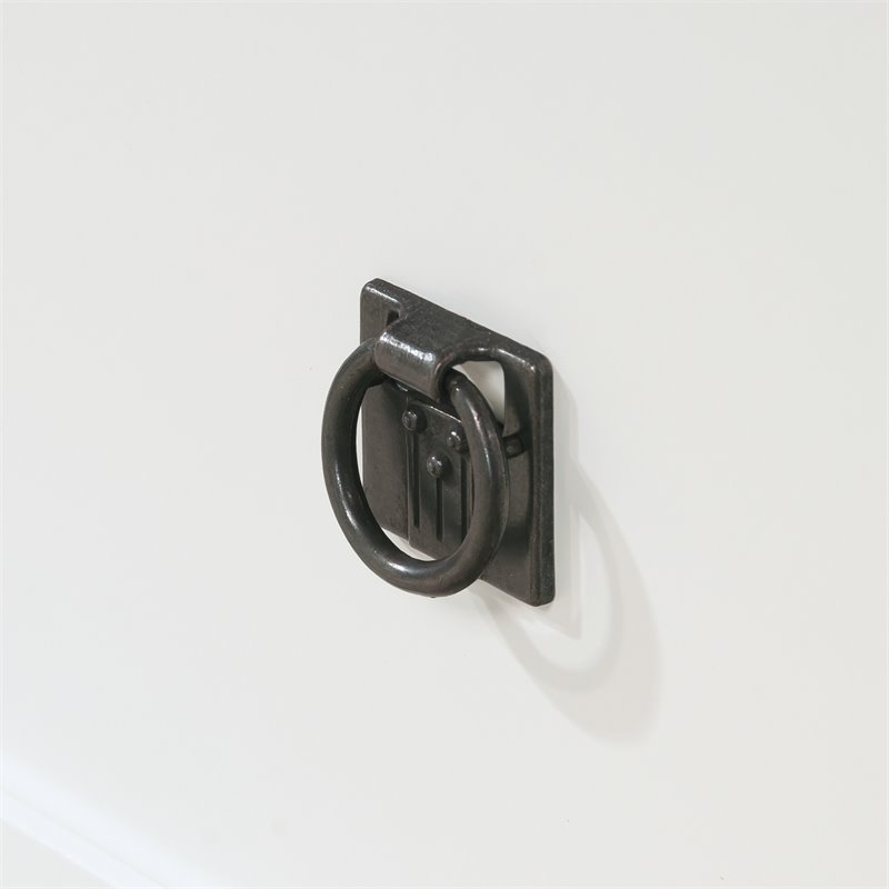 Pemberly Row Engineered Wood Lateral File Cabinet in Glacier White