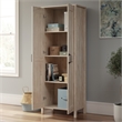 Pemberly Row Engineered Wood 2-Door Storage Cabinet in Chalk Oak