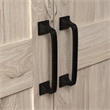 Pemberly Row Engineered Wood 2-Door Storage Cabinet in Chalk Oak