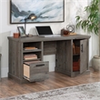 Pemberly Row Engineered Wood Computer Desk in Pebble Pine/Brown